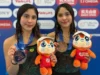 Las gemelas mexicanas Mía y Lía ganan medalla de bronce en el Mundial de Natación