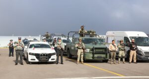 Se implementa operativo interinstitucional por aire y tierra en el municipio de Amozoc para localizar a personas reportadas como desaparecidas