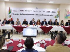 Para el bienestar y seguridad de las familias poblanas, gobierno trabaja junto con colonos y cámaras empresariales
