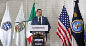 El gobernador Alejandro Armenta inauguró el foro Primer Reentrenamiento Regional de la Asociación de Egresados de la Academia Nacional del FBI Capítulo México.